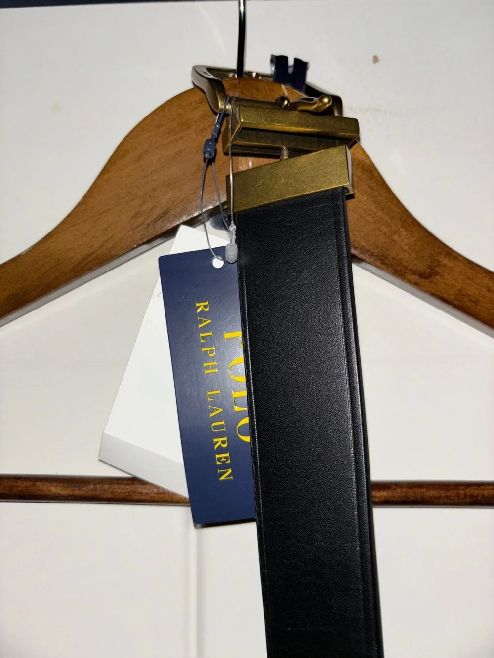 Polo Ralph Lauren Men 38 Leather Reversible‎ Belt NEW Classic Casual Office Work